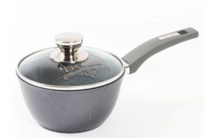 МЕЧТА 81701 Гранит 1,2л несъемная ручка стеклянная крышка