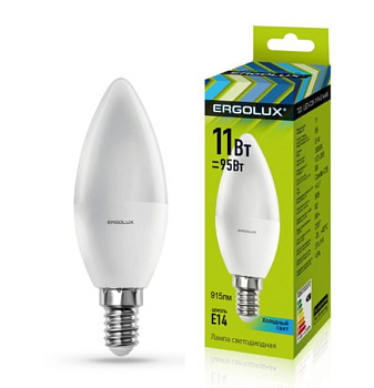 ERGOLUX (13619) LED-C35-11W-E14-4K
