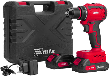 MTX Дрель-шуруповерт аккумуляторная бесщет. CDS-BL-20, Li-Ion, 20 В//