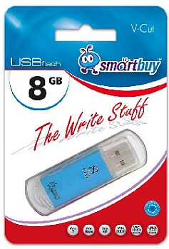 SMARTBUY (SB8GBVC-B) 8GB V-CUT BLUE