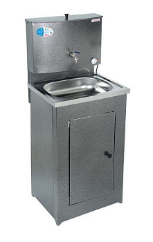 АКВАТЕКС бак антикорроз. с ЭВН+мойка нерж. серебро