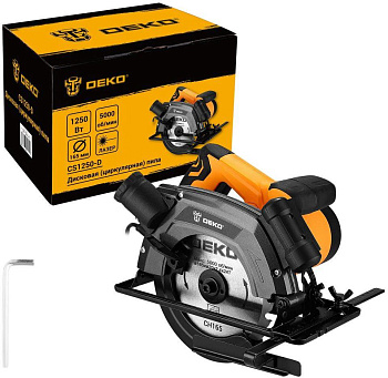 DEKO CS1250-D, 1250Вт, 165мм диск 083-1100