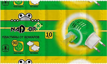 NADZOR Пластины от комаров, 10 шт, ITM003P