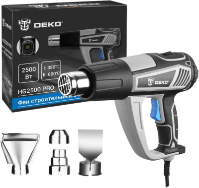DEKO HG2500 PRO, 2500 Вт, с LCD дисплеем 063-4336