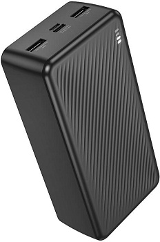 BOROFONE (6941991116438) BJ55B 30000mAh 2USB 2A LED-индикатор , Black