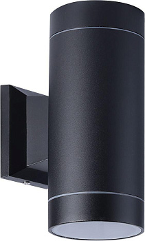 SMARTBUY ( SBL-WLBK1-2GX53) настенный GX53*2 -Black/IP65