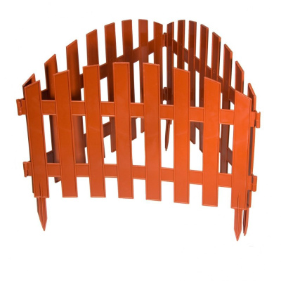 PALISAD Забор декоративный Винтаж , 28 х 300 см, терракот 65015