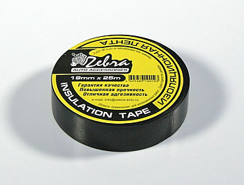 ZEBRA 19 мм х 25 м чёрная 08748
