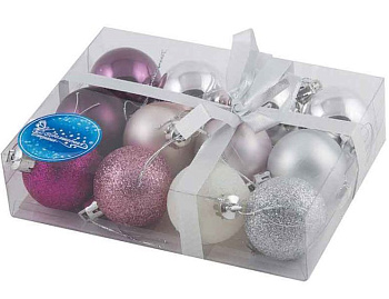 ВОЛШЕБНАЯ СТРАНА Шары Жемчуг 4см 12 ш/уп 001273