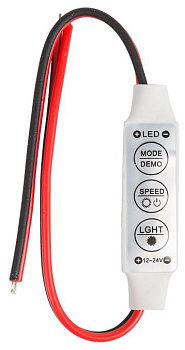 LAMPER (143-105-1) LED мини диммер радио 72/144 W, 3 кнопки,12 V/24 V