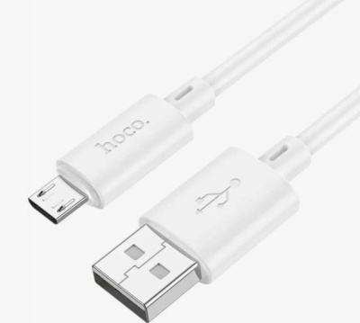 HOCO (6931474783332) X88 Gratified MicroUSB (m) 1м - белый