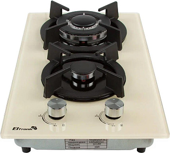 ELTRONIC (33-08) 2 конфорки , бежевый