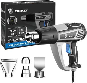 DEKO HG2500 PRO, 2500 Вт, с LCD дисплеем 063-4336