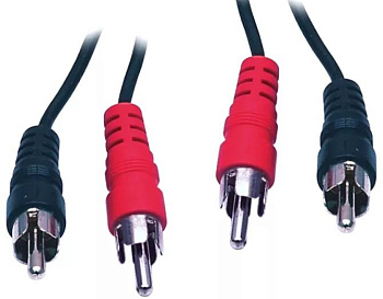 REXANT (17-0103) ШНУР 2 RCA - 2 RCA - 1,5 м