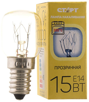СТАРТ (12067) 15Вт Е14 OVEN - для духовки
