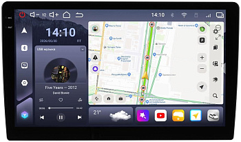 ASPECT AV-GT108, Монитор 10", 8/128 Гб, INCELL QLED 1360*800, 2 Core 1.8 GHz + 6 Core 1.5 GHz, Android 15, WiFi, 4G LTE, BT 5.4, 4х60 Вт,DSP, FAN