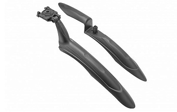 STELS Крылья 24"-26" XGNB-039-1А, пластиковые, чёрные, комплект*610241*LU091563