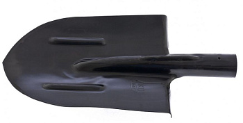 РОССИЯ Лопата штыковая, 205х275 мм, ребра жесткости, без черенка 61411
