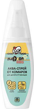 NADZOR АКВА-СПРЕЙ от комаров детский, 100 мл (от 9 мес.) DETALM1