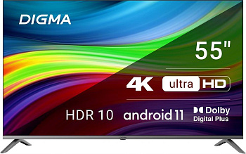 DIGMA DM-LED55UBB41 UHD SMART Android TV
