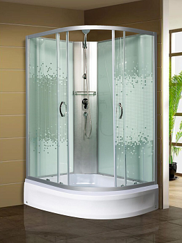 МОНОМАХ Б/К 120/80/24 МЗ L Душевая кабиная с поддоном