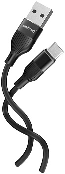 SMARTBUY (iK-3112-S72b) S72 Type C черный, 3 А, сил., 1м,