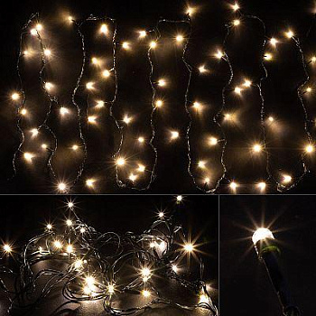 ВОЛШЕБНАЯ СТРАНА Электрогирлянда светодиодная LED30-3-WW (106173)