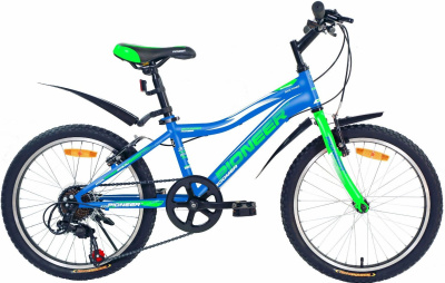 PIONEER BOOMER 20"/11" blue-green-white