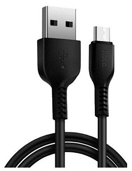 HOCO (6957531068907) X20 USB (m)-microUSB (m) 2.0м - черный