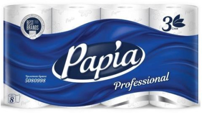 АРТПЛАСТ (СГТ38458) 3 сл х 8 рул - Papia Professional