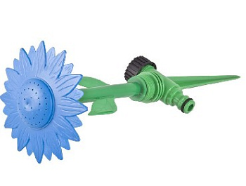 PARK HL2107B разбрызгиватель цветок на пике (330030) голубой