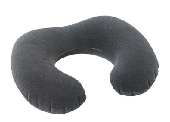 INTEX Подушка надувная для шеи 36x30x10 см (велюр) Дорожная (в коробке) INTEX. Арт. 68675