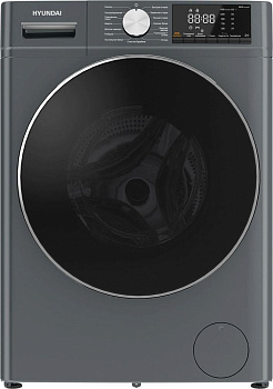 HYUNDAI WFD8401 макс.:8кг (с сушкой) темно-серый