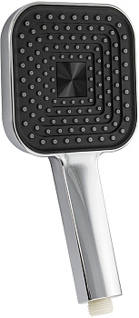 GFMARK 6095 Лейка душевая массажная, квадратная, из высокопрочного АБС пластика, DIAMOND, цвет ХРОМ