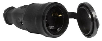 SMARTBUY (SBE-16-S07-R) розетка прямая, 1 местная