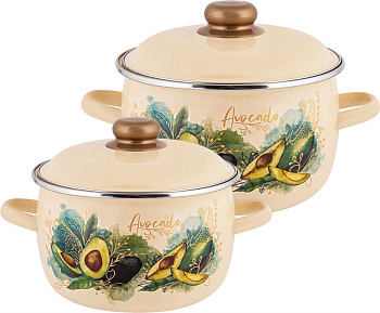 APPETITE N41P123 Avocado эмал (2 предмета)