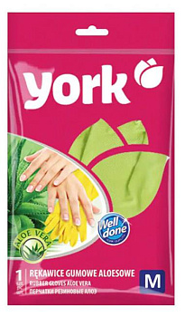 YORK резиновые с экстрактом Алоэ (M) 092150