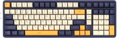 RITMIX RKB-602BL Dark Blue синий-оранжевый-бежевый