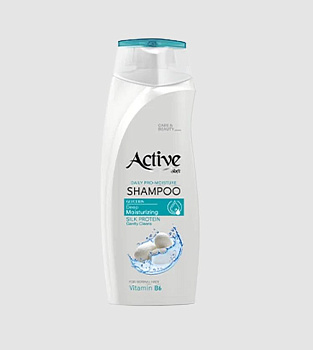 ACTIVE Шампунь увлажняющий CARE & BEAUTY. С протеинами шелка и витамином B5, 350 мл (512102051)