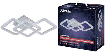 RITTER 52926 6 LOSANGA 78Вт/3000К/4200К/6300К белый