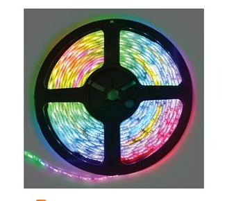 ECOLA P5LM14ESB 14.4W/M 12V IP65 10MM 60LED/M RGB разноцветная