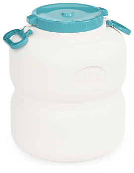 АЛЬТЕРНАТИВА М6377 бочка Байкал с навесными ручками 40л