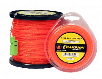CHAMPION C7002 - корд трим. Twisted Square 2.0мм* 15м (витой квадрат)