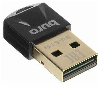 BURO USB BU-BT51 BT5.1+EDR class 1.5 20м черный
