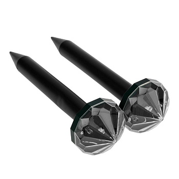 REXANT (71-0077) Набор отпугивателей кротов с садовым фонариком (R20*2 кристалл)