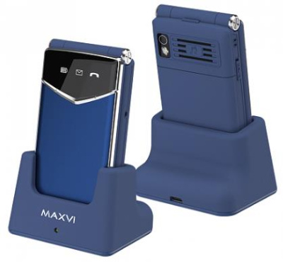 MAXVI E11ds Blue-Silver