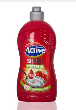 ACTIVE Гель для мытья посуды "Клубника и малина", 500 мл Red (511301203)