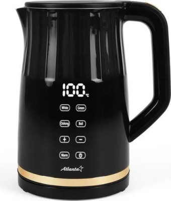 ATLANTA ATH-2536 black (1,7л.металл/пластик)