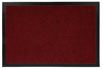 VORTEX 24326 Коврик влаговпитывающий, ребристый TRIP 60*90 см "VORTEX", красный / 10