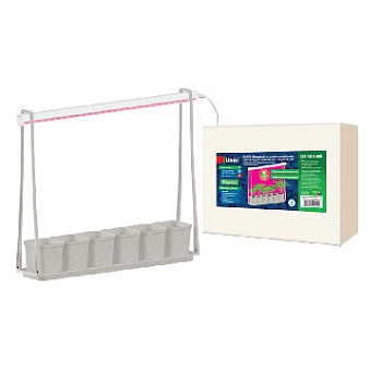 UNIEL (UL-00006094) для растений ULT-P56-10W/SPSB IP20 MARBLE ECONOM